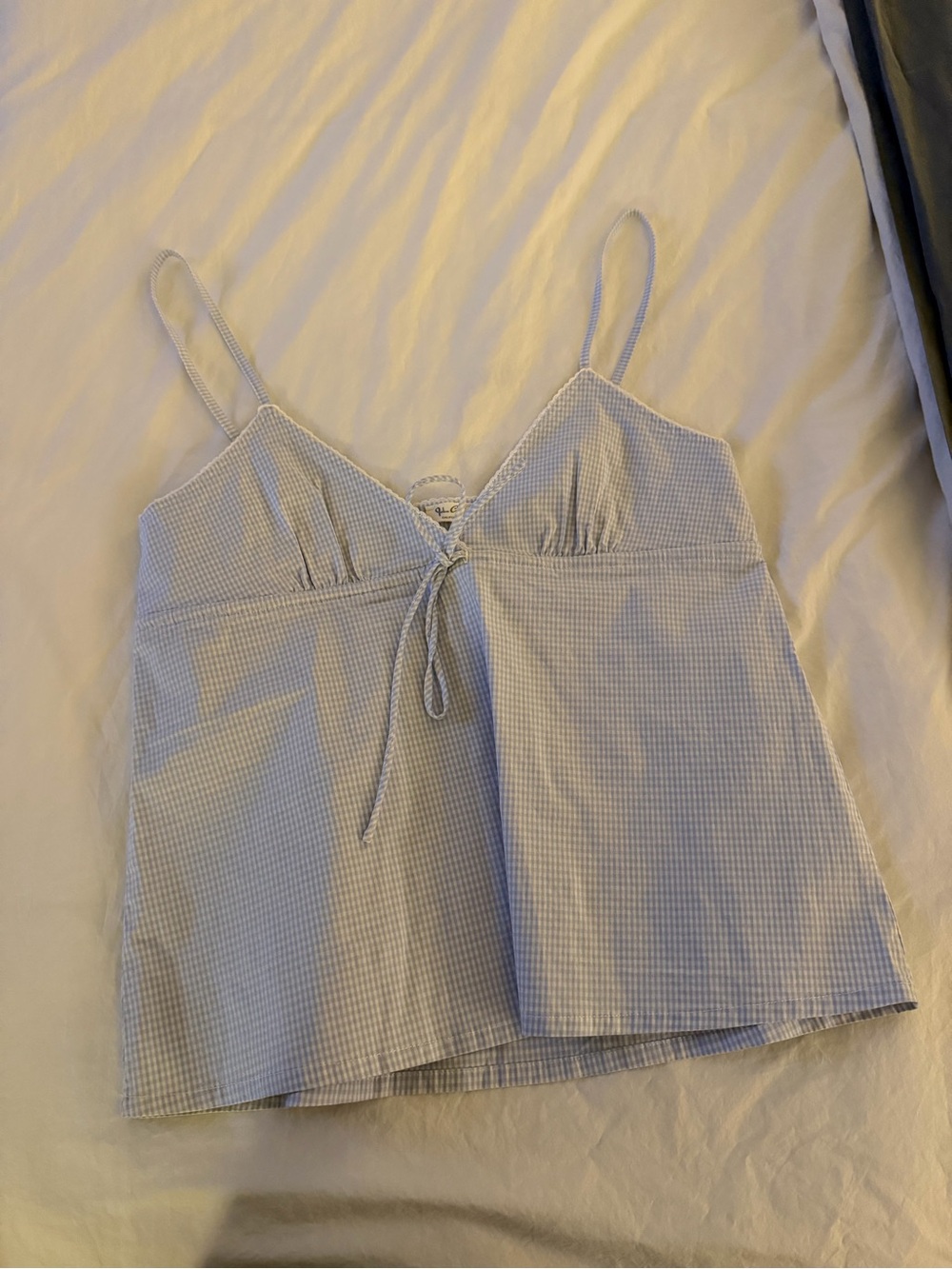 John Galt Gingham Tank Top